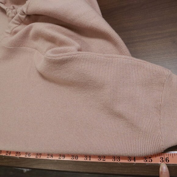 Hem & Thread Cardigan Womens M/L Pink Boho Casual Elegant Modern Relaxed Lounge - Picture 10 of 15